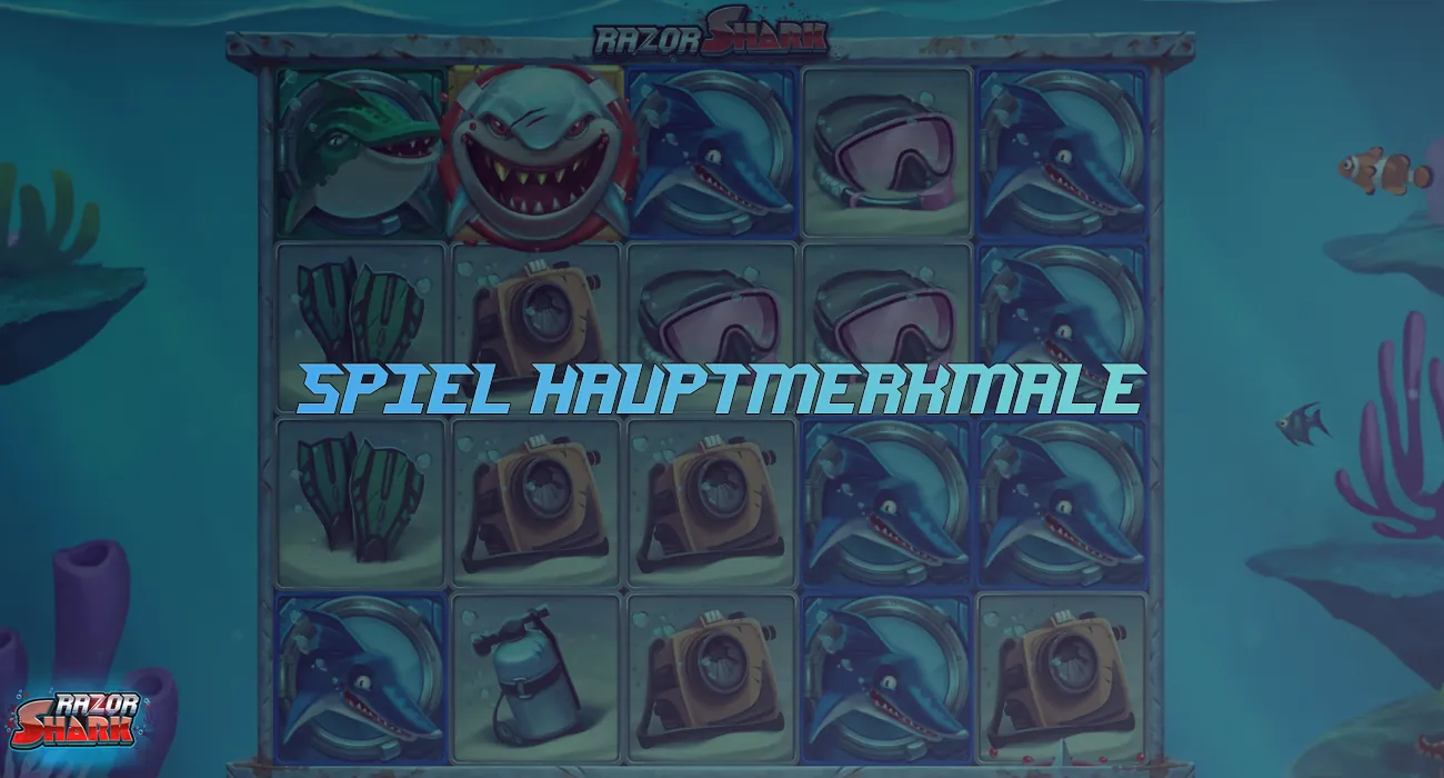 Eine ausführliche Rezension des Spiels Razor Shark – Funktionen und wichtige Punkte.